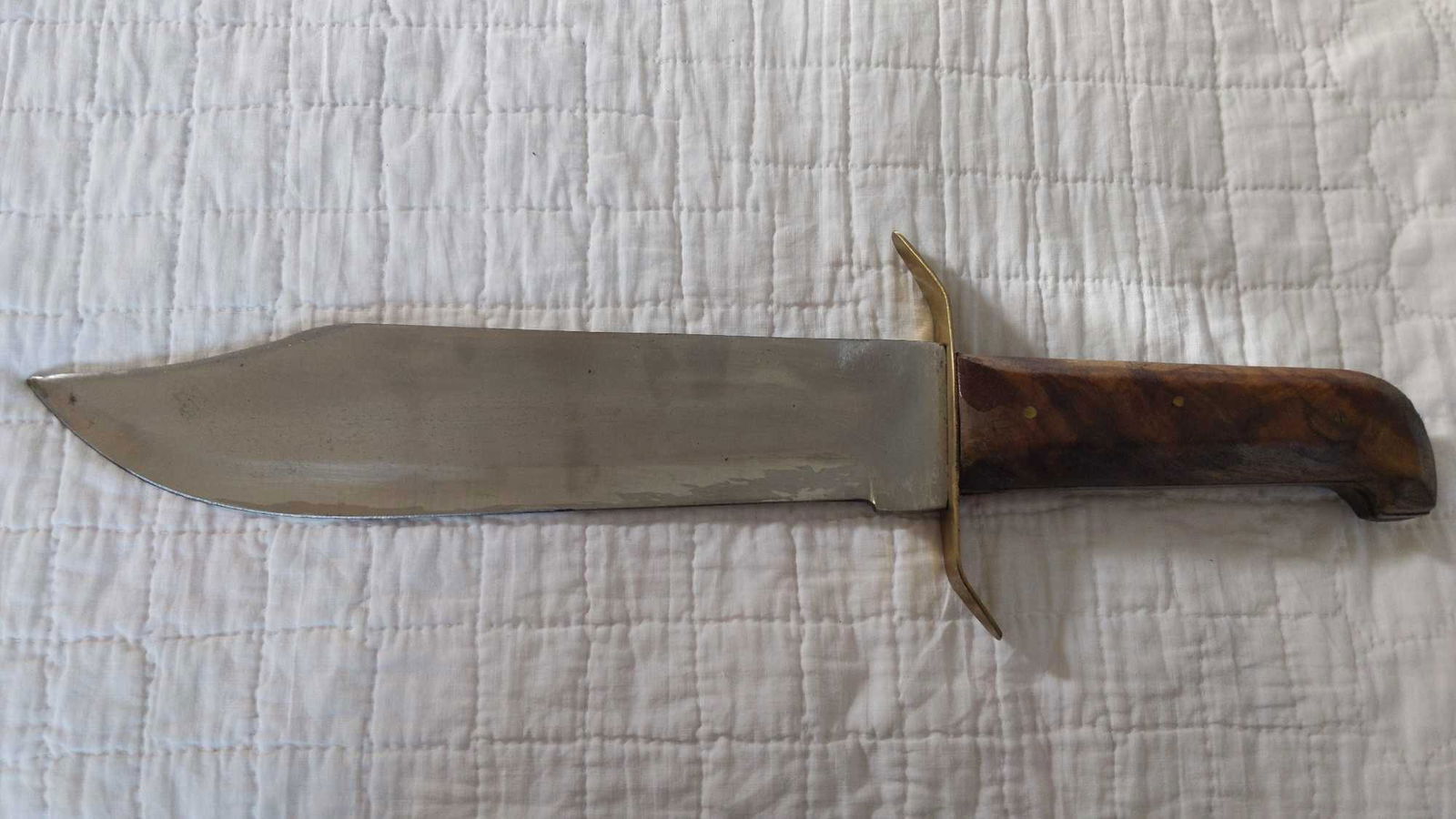 Lg. Homemade fixed blade knife (1 of 8)