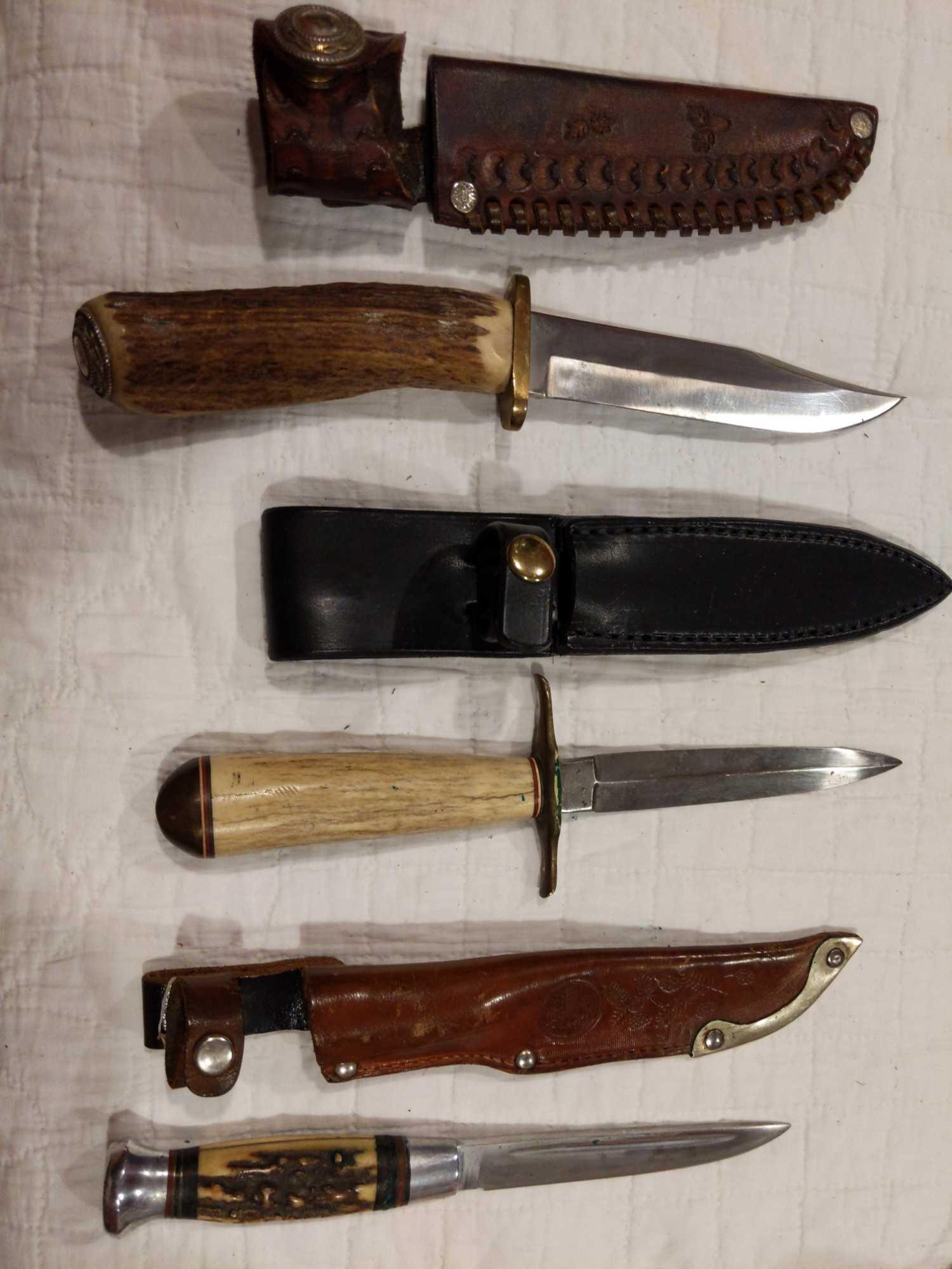Three various fixed blade knives (1 of 4)
