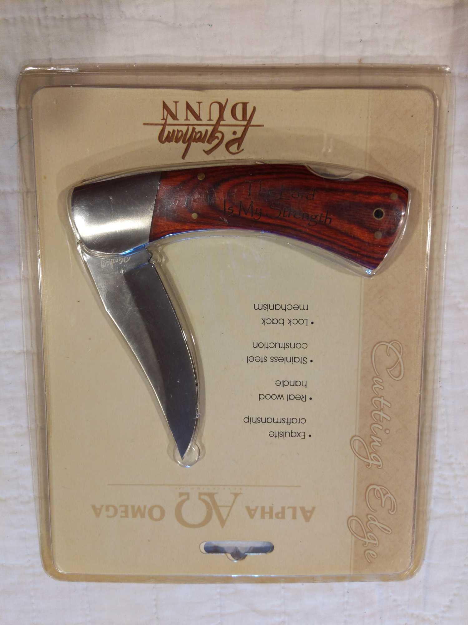 P. Graham Dunn Alpha Omega lockback knife (1 of 4)