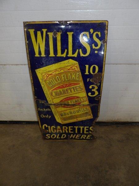 SSP Gold Flake Cigarette sign (1 of 7)