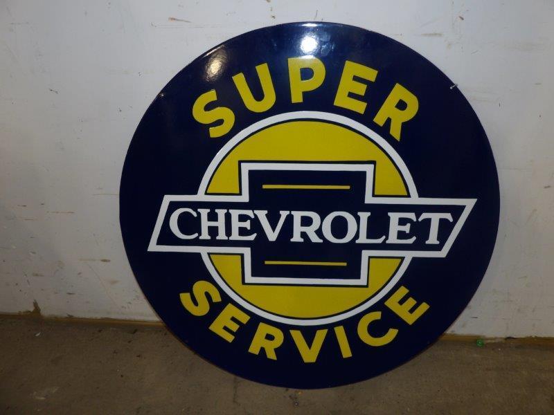 New DSP  Chevrolet Super Service sign (1 of 4)