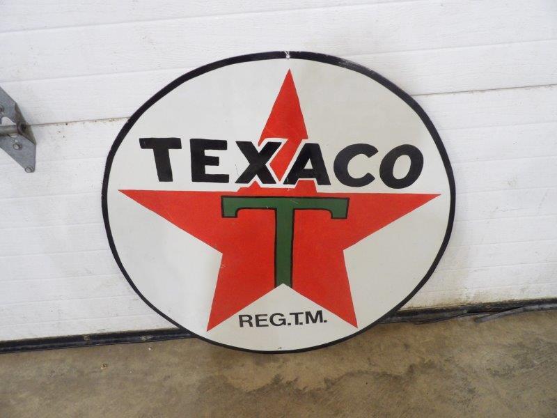 SST homemade Texaco sign (1 of 4)