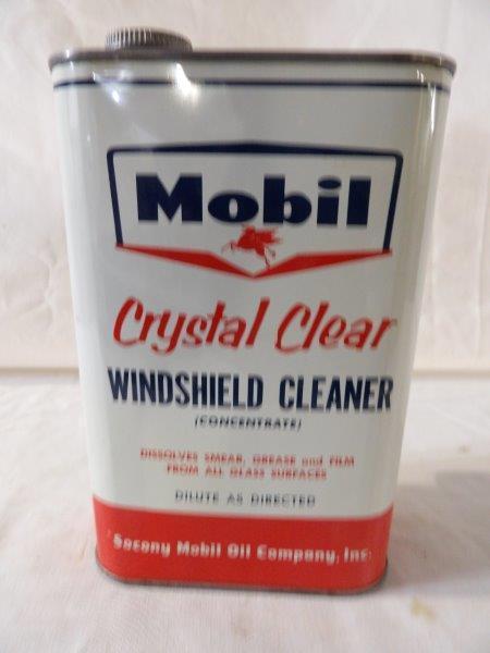 Mobil Crystal Clear windshield cleaner 1 qt can (1 of 2)