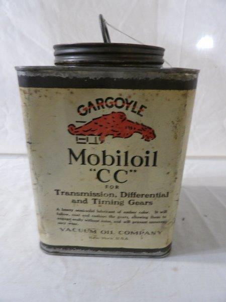 Gargoyle Mobiloil "CC" 5 lb can (1 of 5)