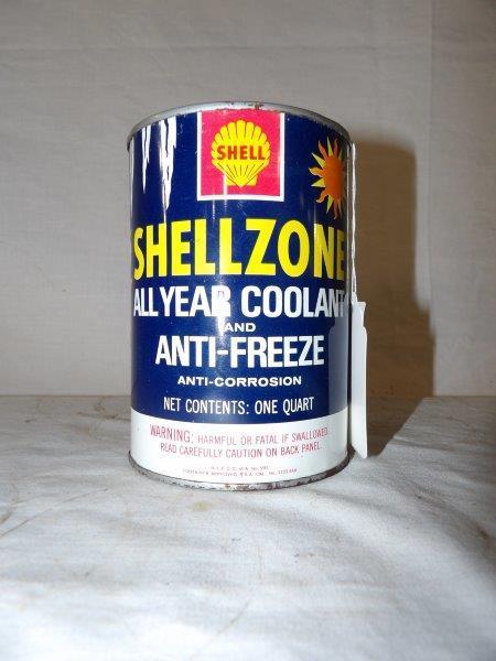 Shellzone antifreeze 1 quart unopened can (1 of 4)