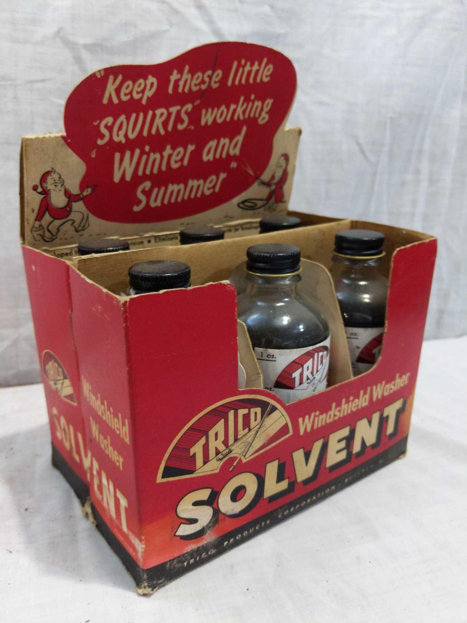 Trico windshield washer solvent in cardboard display (1 of 7)