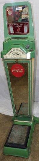 Watling Scale Co. Porcelain Penny scale (1 of 9)