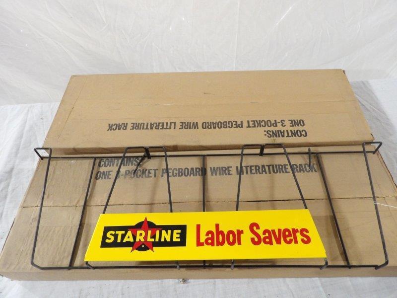2- Starline literature racks in original boxes: .