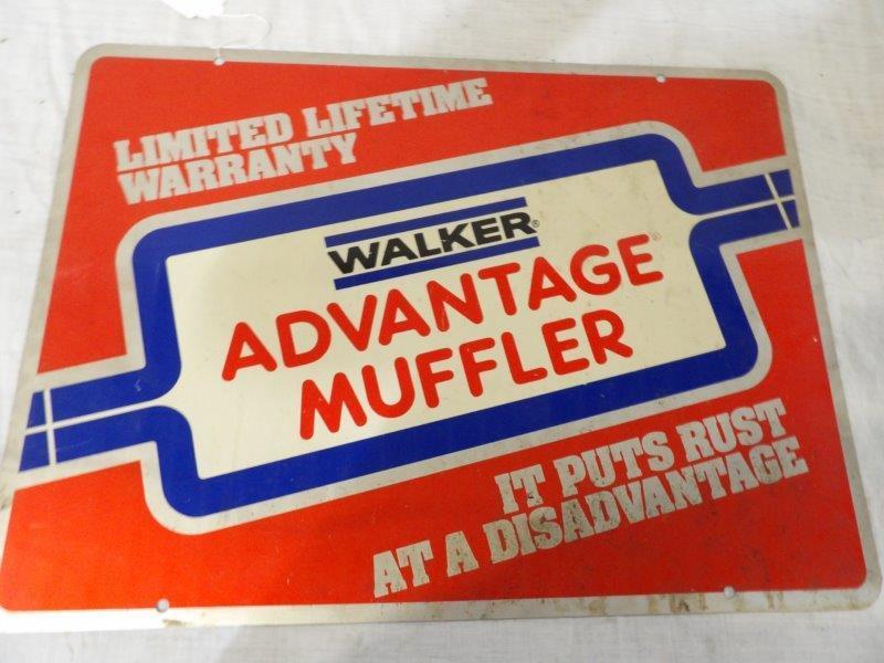 DST Walker Advantage Muffler sign (1 of 2)
