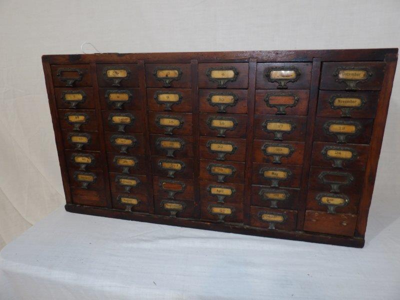 42 drawer watchmakers cabinet (1 of 8)