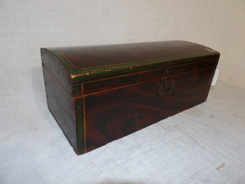 Circa 1820 New England Decorated Document Box (1 of 5)