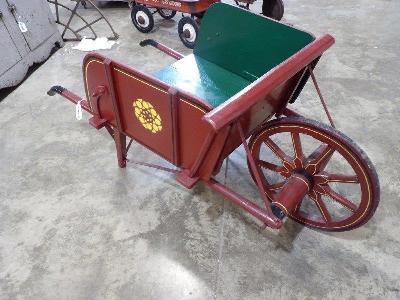 Awesome painted wheelbarrow (1 of 5)