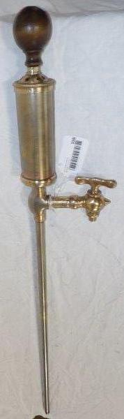 Cleveland Brewing Co. brass beer tap (1 of 4)