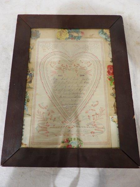 1864 Berlin Ohio birth letter/ certificate (1 of 4)