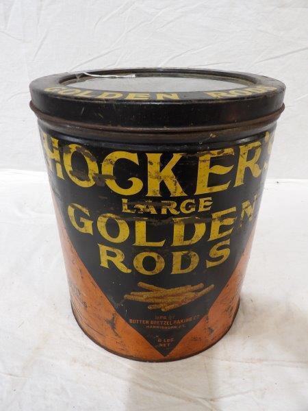 Hocker's Golden Rods pretzel tin (1 of 5)