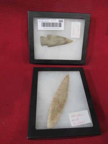 2 Illinois Artifacts (1 of 2)
