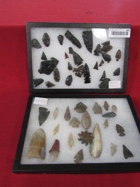 Lot of Various Arrowheads and other Artifacts (1 of 3)