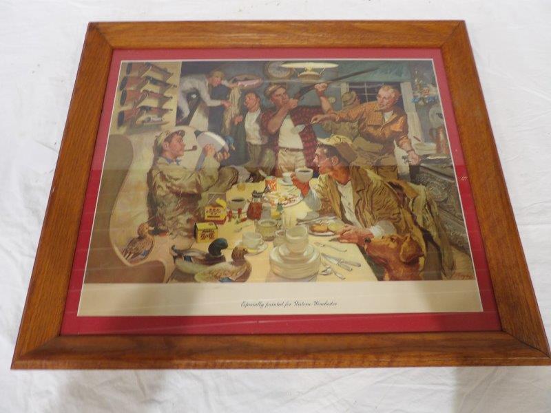 Western â€“ Winchester framed print (1 of 6)