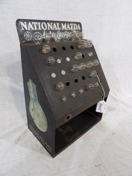 GE National Mazda Auto Lamps metal display (1 of 7)