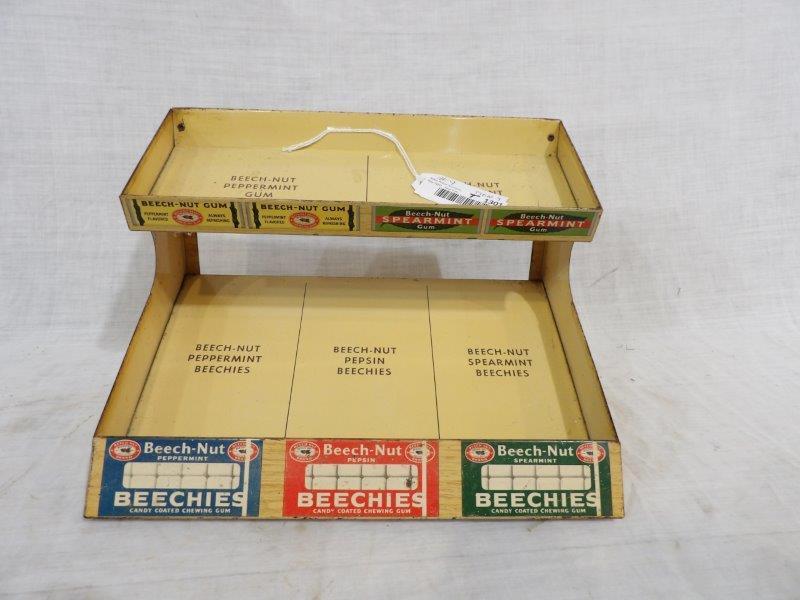 Beech-Nut gum metal store display (1 of 5)