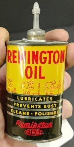 Remington Dupont Oiler: Fat boy logo.Lead top