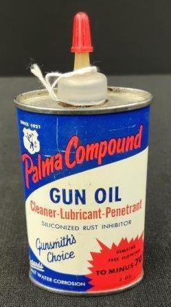 Palma Compound Gun Oiler: 3 oz. can.