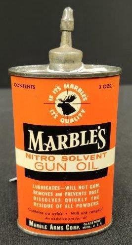 Marbles Oiler: 3 oz. Mint condition.