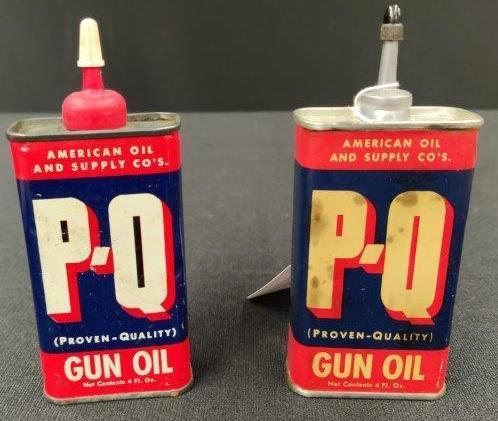 2 P-O Oilers: 1 lead top with paper label.