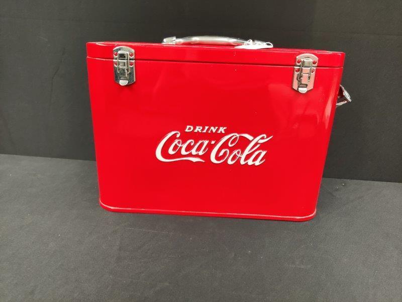Small Coca-Cola Bottles Cooler: Restored to a very nice condition.