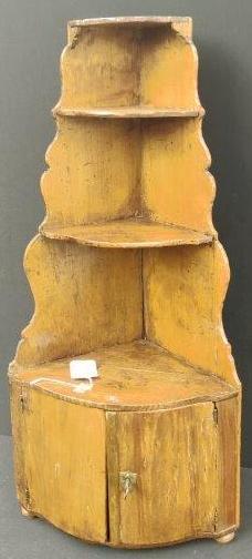 2 Door Corner Hanging Cabinet (1 of 4)