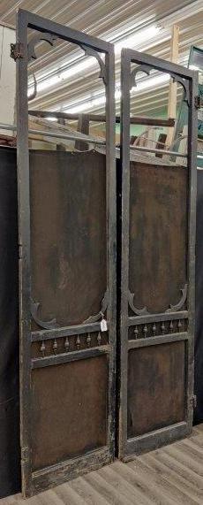Pair Of Awesome Early Country Store Swinging Screen (1 of 4)