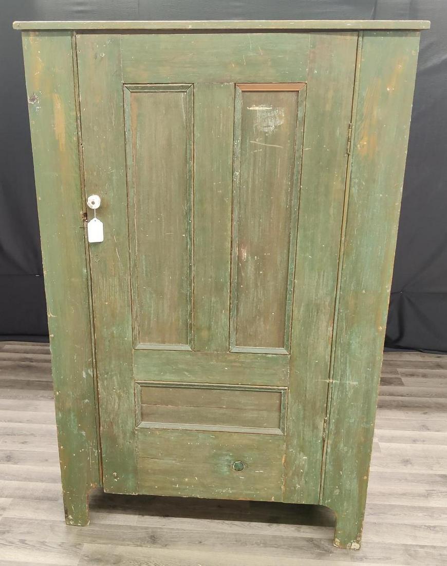 Green Painted Hall Cupboard (1 of 7)