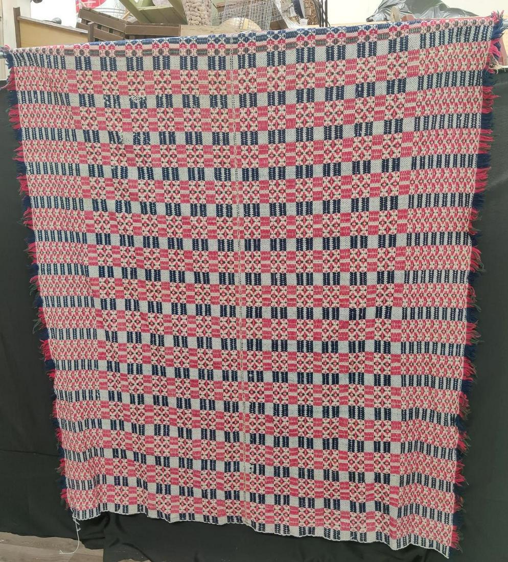 Red White And Blue Coverlet (1 of 7)