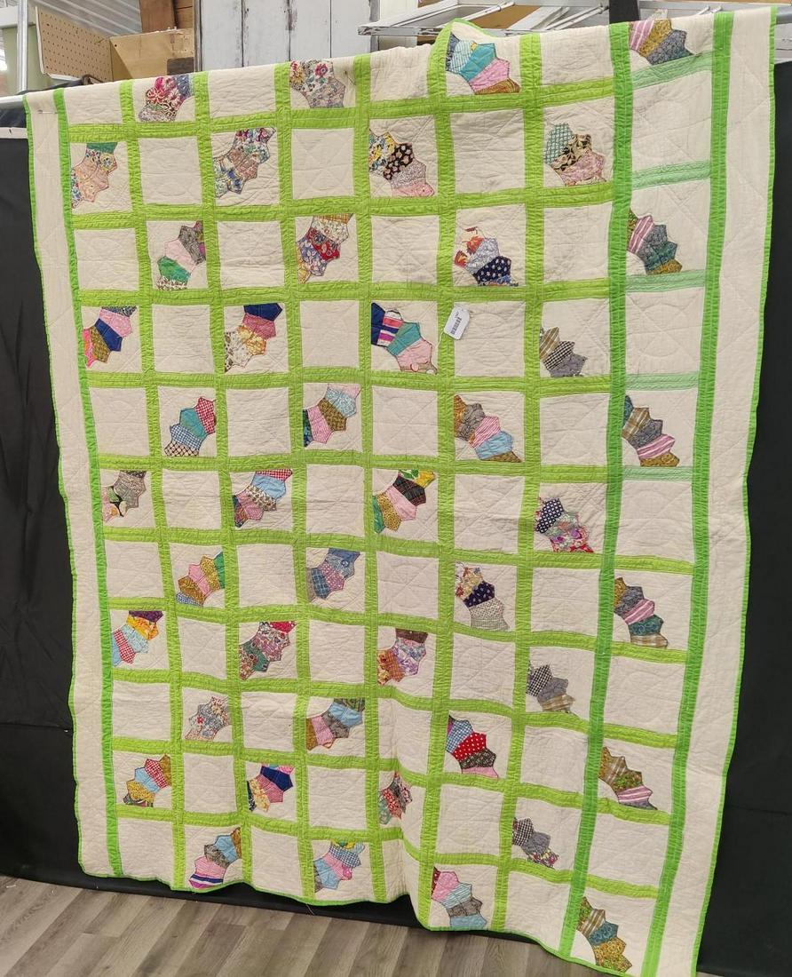 Early Hand stitched Quilt (1 of 7)