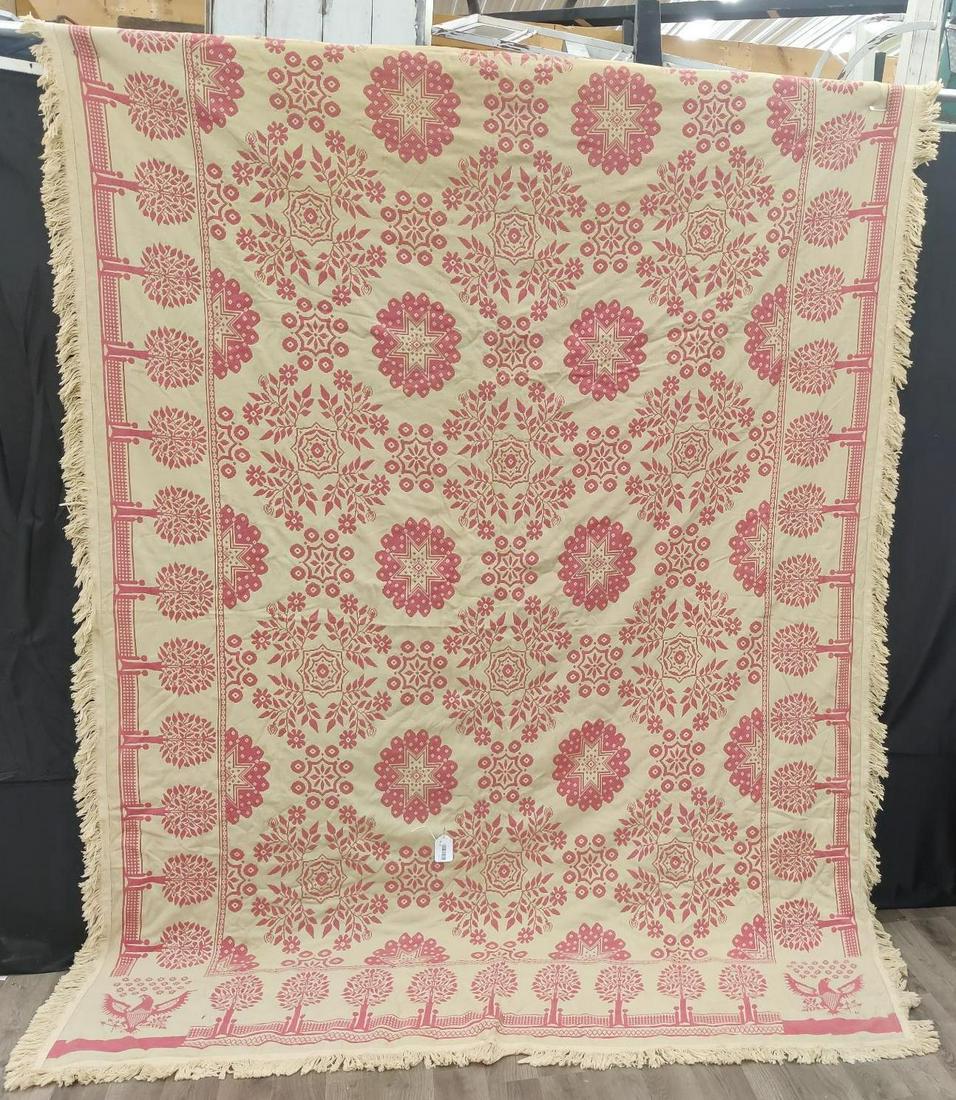 Pink and White Coverlet (1 of 4)