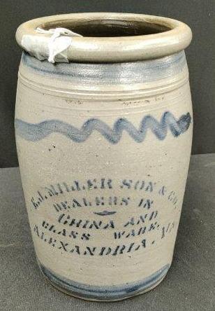 E.J. Miller Son & Co Merchant Jar (1 of 6)