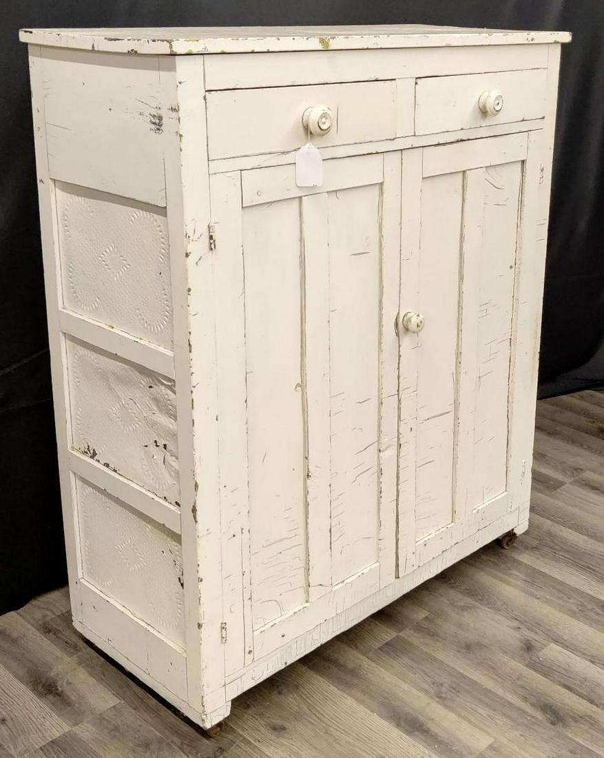 White Painted Pie Safe (1 of 5)