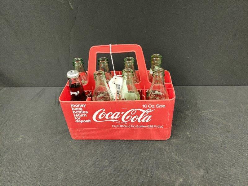 8PK Coke Carrier With Bottles: .