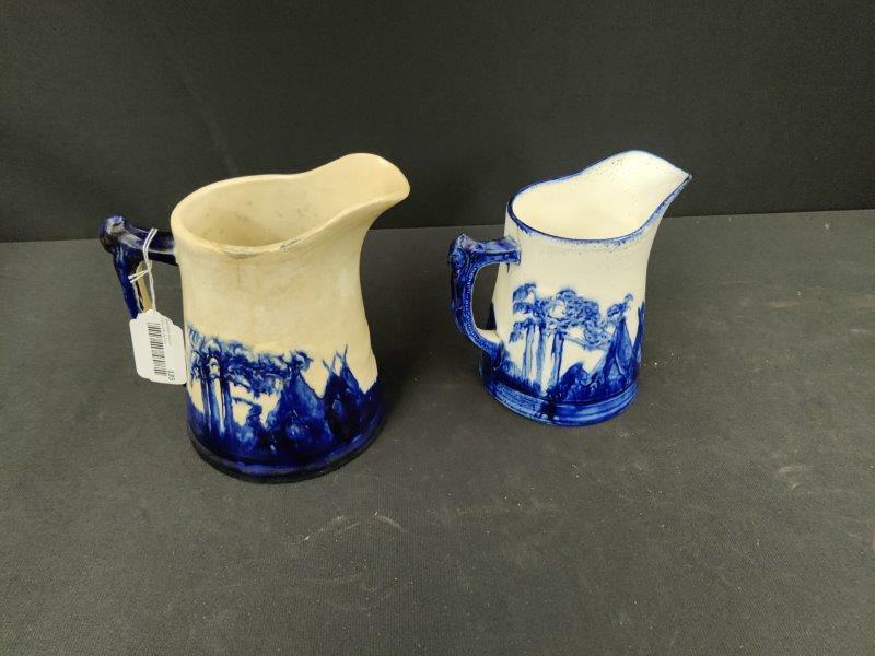 2 Stoneware Pitchers (1 of 6)