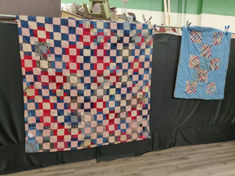 2 Early hand made comforters (1 of 4)