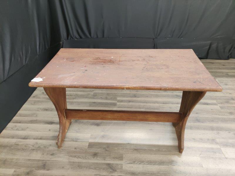 Primitive trestle table (1 of 4)