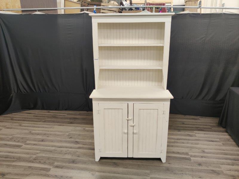Painted step-back Hutch (1 of 7)
