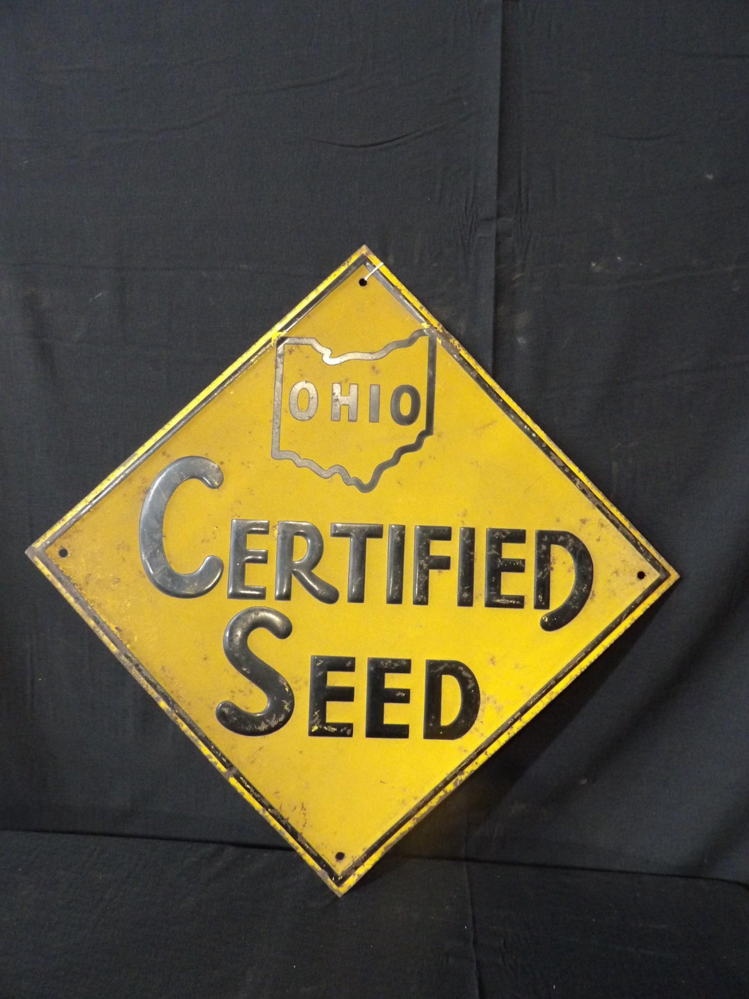 Reflective Certified Seed sign (1 of 6)
