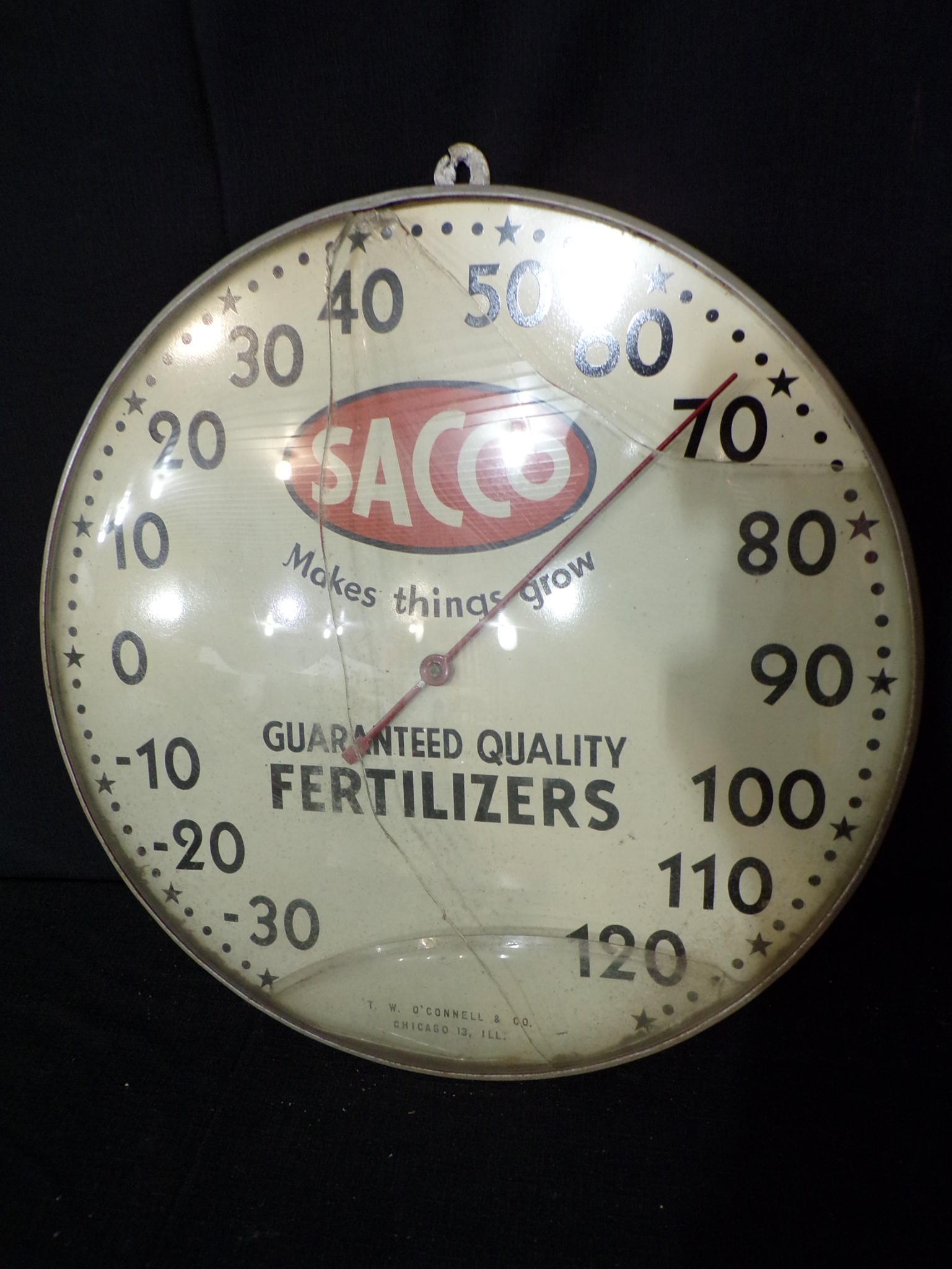 SACCO FERTILIZER OUTDOOR THERMOMETER (1 of 5)