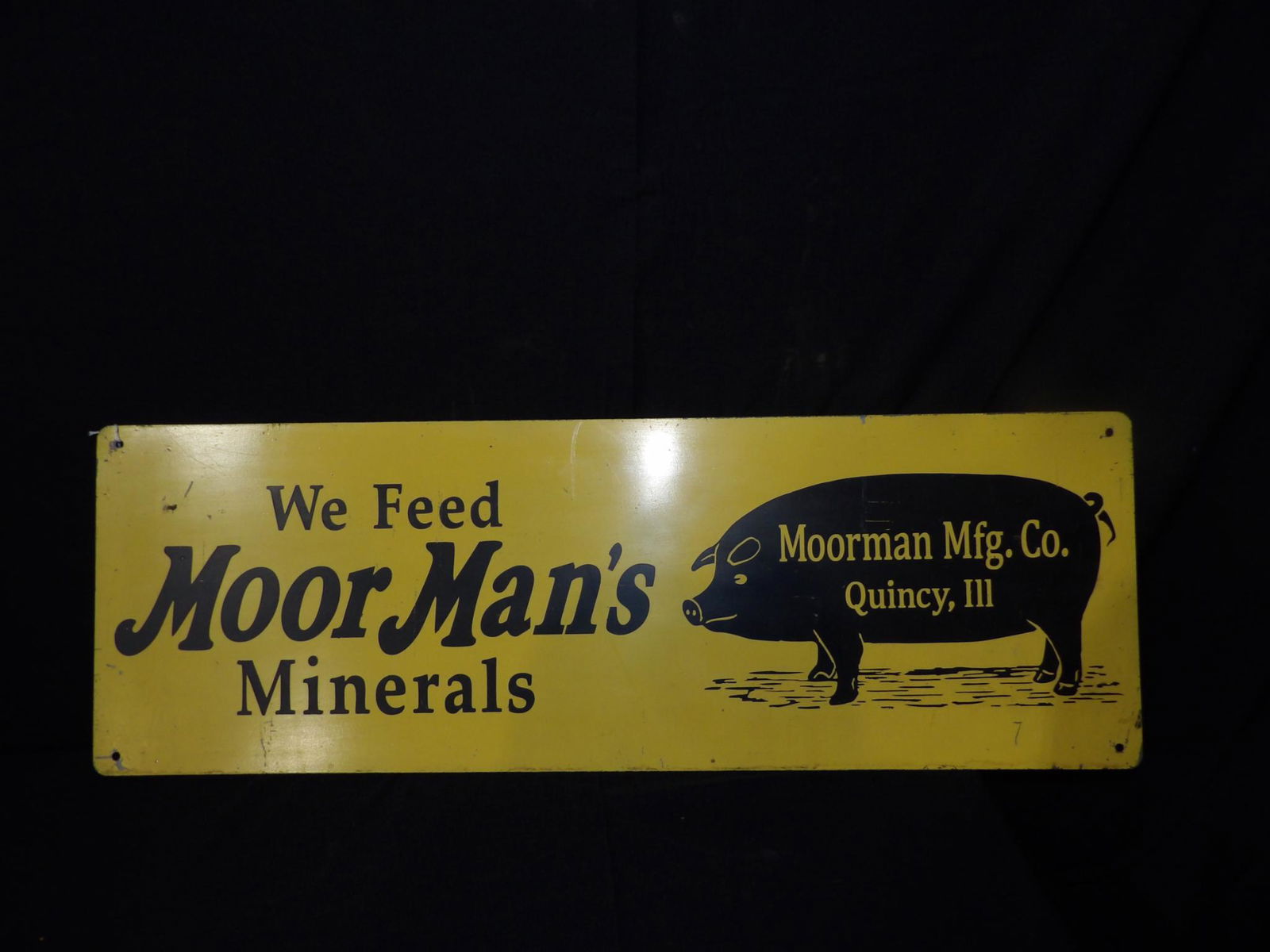 SS METAL MOORMAN MFG. CO. SIGN (1 of 4)