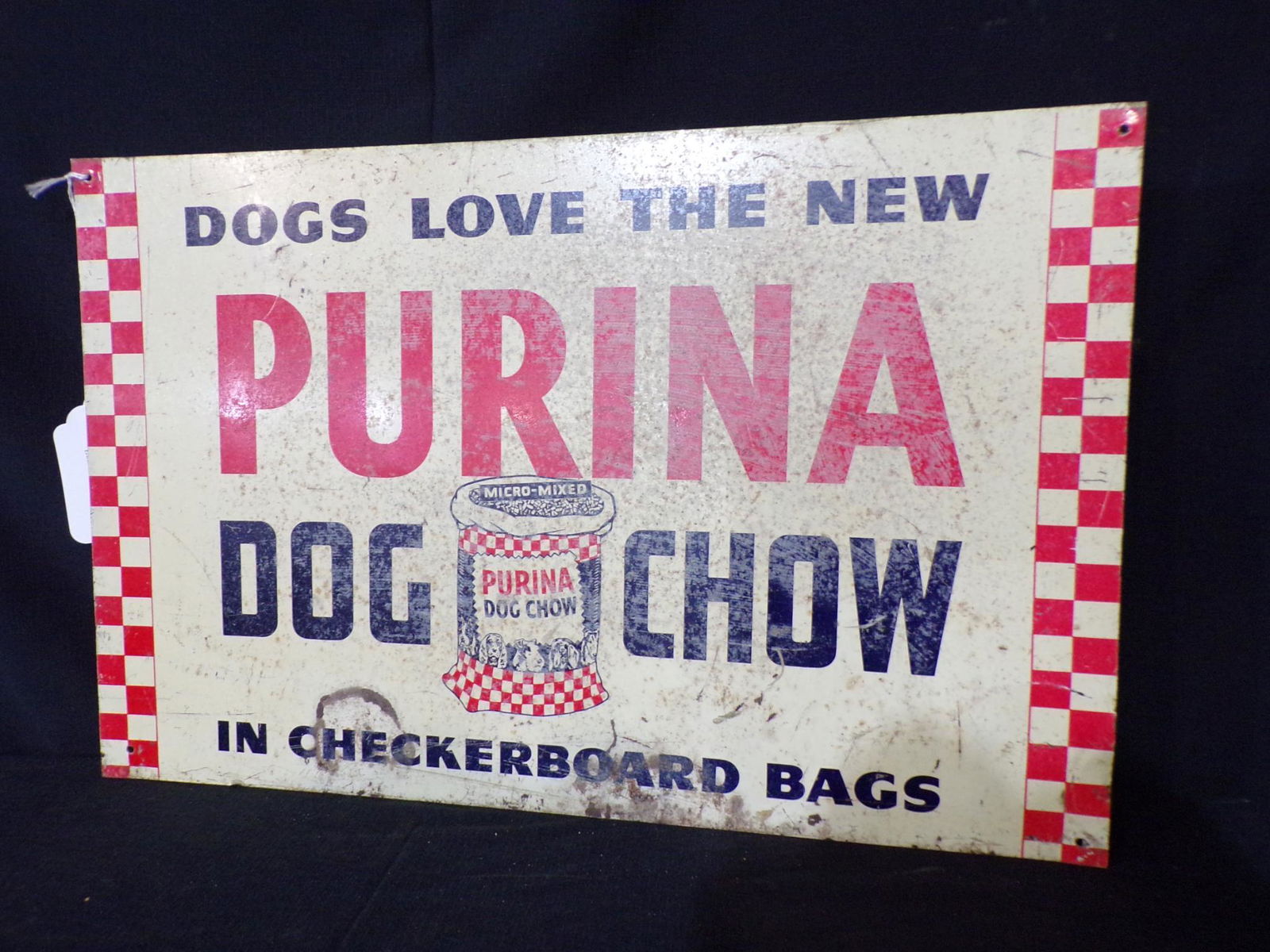 SS TIN PURINA DOG CHOW SIGN (1 of 5)