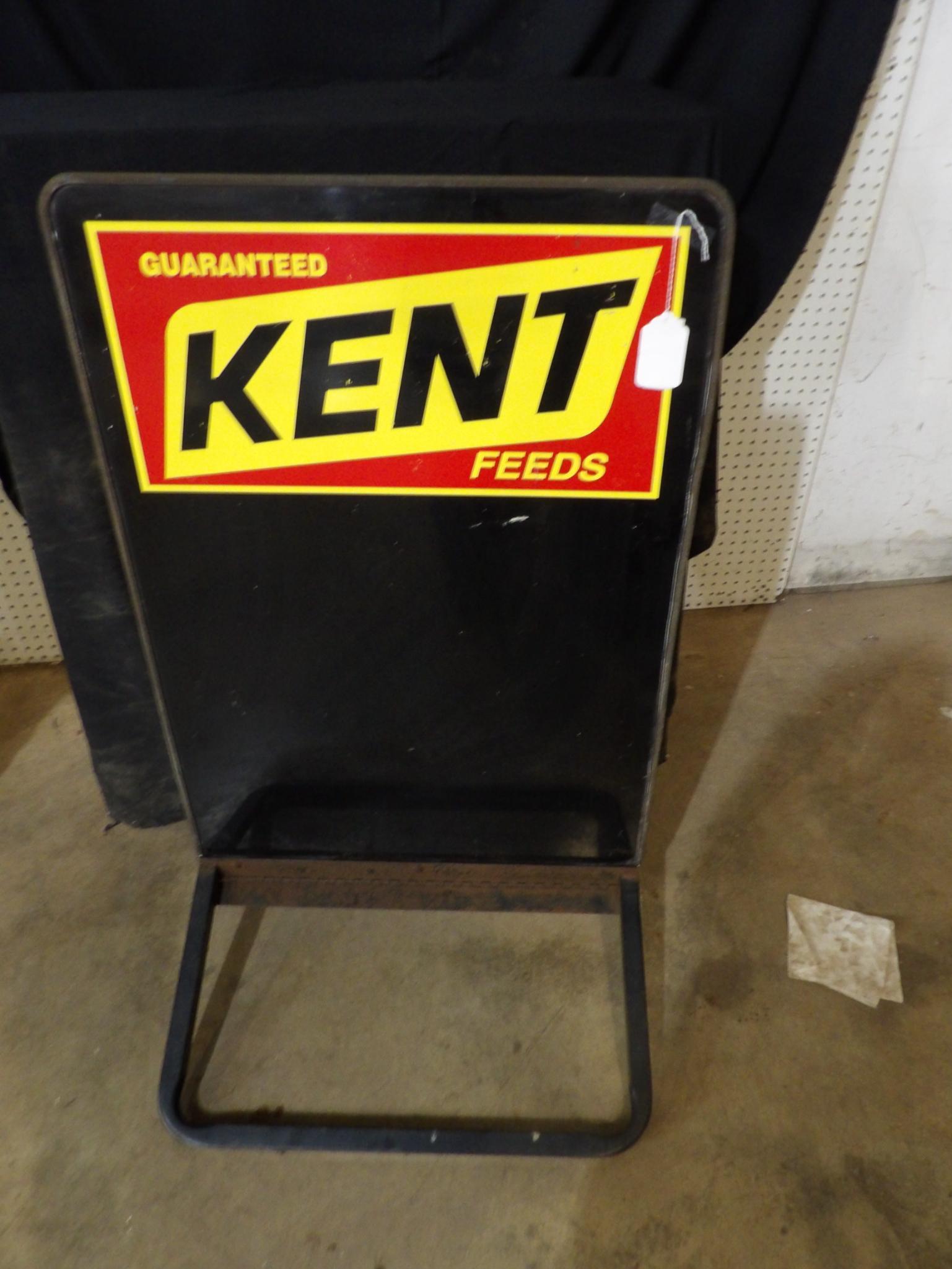 Kent Feeds Curb Sign (1 of 5)
