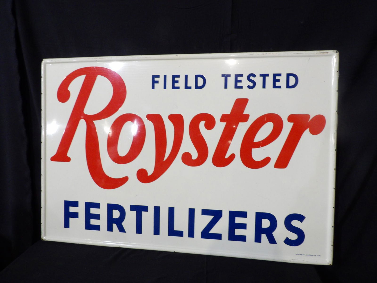 Royster Fertilizers Tin Sign (1 of 3)