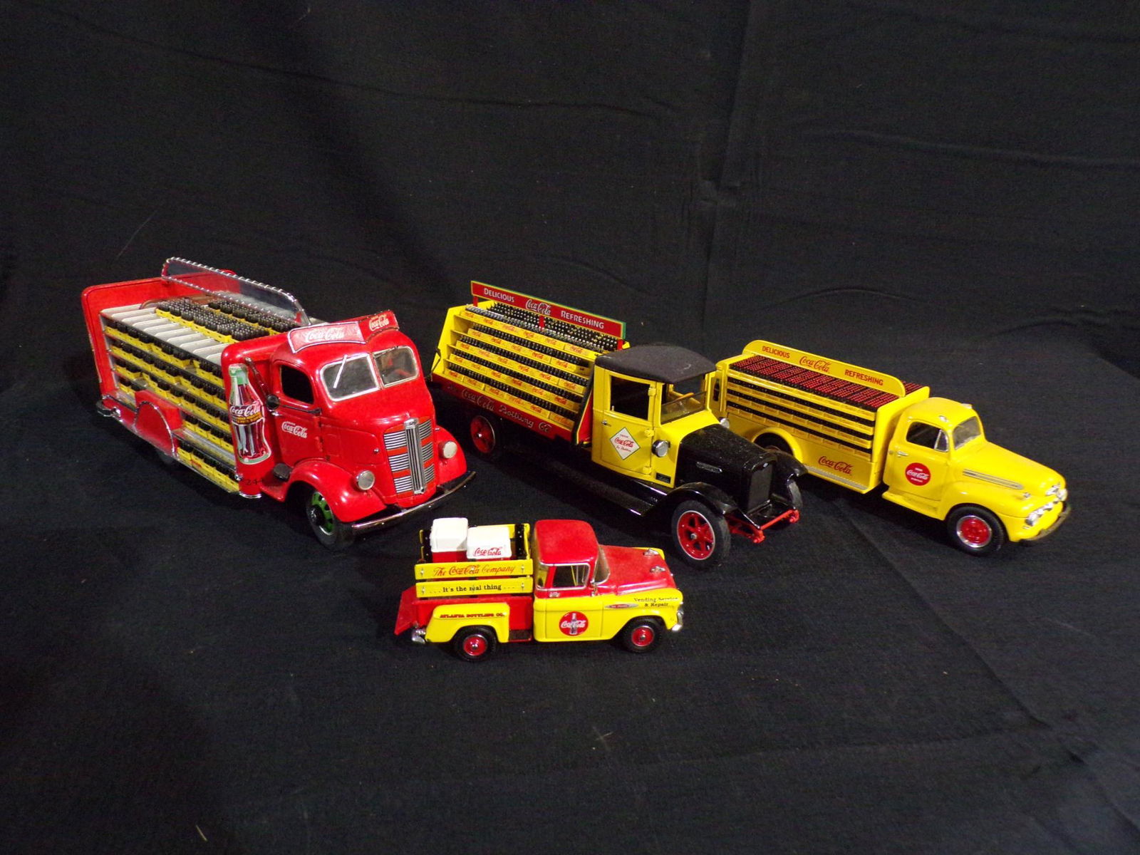 4 various Coca-Cola trucks (1 of 15)
