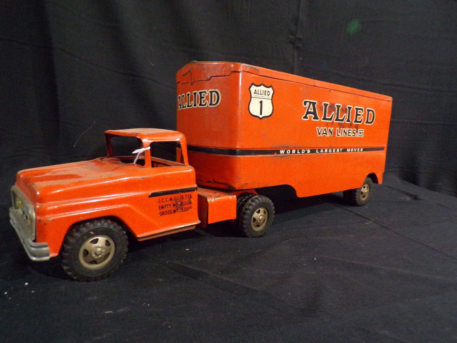 Tonka Allied Van Lines tractor trailer (1 of 13)